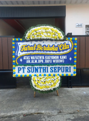 Papan Bunga Duka di Nimbokrang